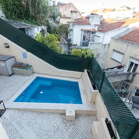 Flh Graca Charming Duplex With Small Pool Apartment Lissabon