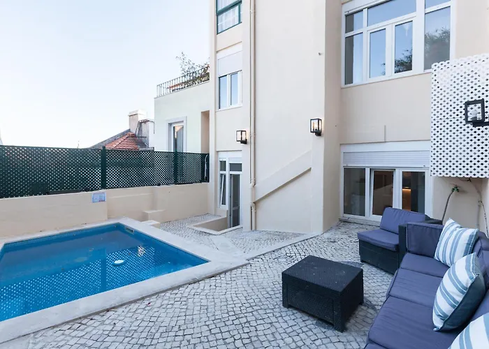 Flh Graca Charming Duplex With Small Pool アパート *